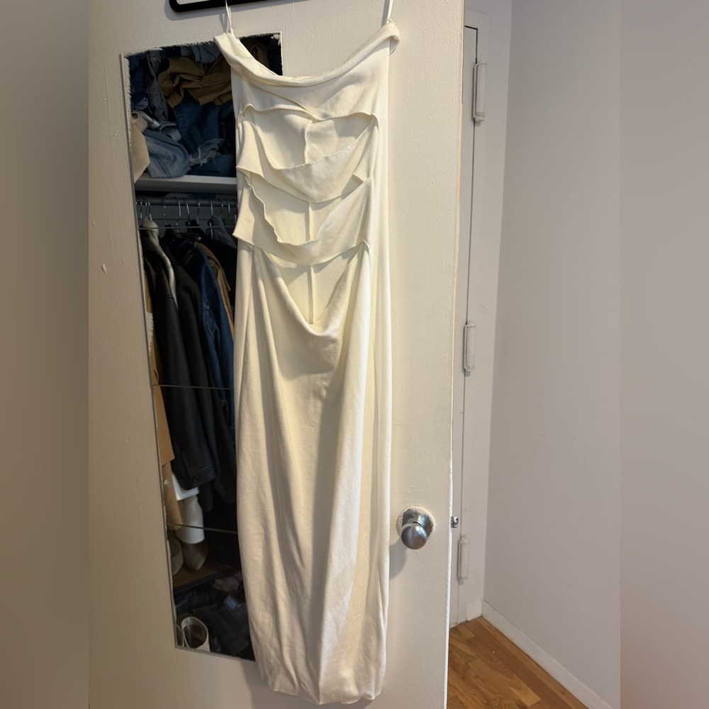 Zara Cream Maxi Dress